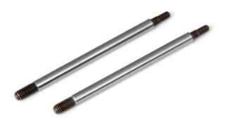 Picture of Team Associated 33.5mm RC8T3 Factory Team "Chrome Finish" Front Shock Shaft (2)