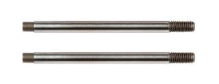 Picture of Team Associated 3x24mm V2 Screw Mount Front Shock Shaft (2) (Chrome)