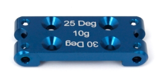 Picture of Team Associated B6 Factory Team Aluminum Bulkhead (-2.5/+2.5 Degrees)