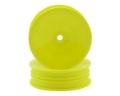 Picture of Team Associated 2.2" "Slim" Front Buggy Wheels (Yellow) (2) (B6)