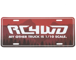 Picture of RC4WD "My Other Truck" License Plate (1/1 Scale)