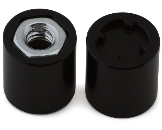 Picture of RC4WD Brass 1/8 Scale Rear Hubs (Black) (2) (5.5g)