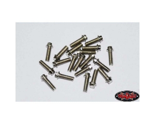 Picture of RC4WD 2.5x8mm Miniature Scale Hex Bolts (Silver) (20)