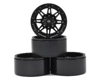 Picture of RC4WD Fuel Offroad Hostage 2.2 Aluminum Beadlock Rock Crawler Wheel (4) (Black)