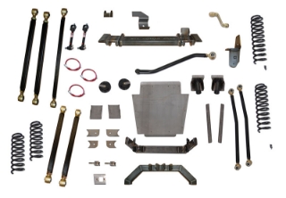 Picture of Jeep Cherokee 8.0 Inch Pro Series 3 Link Long Arm Lift Kit W/Rear Coil Conversion 84-01 XJ Clayton Off Road