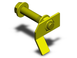 Picture of Jeep Heavy Duty Track Bar Bolt Kit 1984-2006 TJ/LJ/XJ/ZJ Clayton Off Road