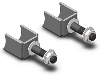 Picture of Jeep Grand Cherokee Lower Shock Mounts 1993-1998, ZJ Clayton Off Road