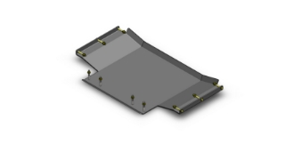 Picture of Jeep Grand Cherokee Transfer Case Skid Plate 93-98 ZJ Clayton Off Road