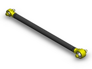 Picture of Custom Front Adjustable Track Bar W/Forged JJ 1.6 Width Lower Clayton Off Road