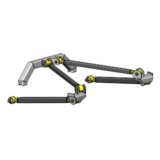 Picture of Jeep Wrangler Pro Series Rear Long Arm Upgrade Kit 97-06 TJ Clayton Off Road