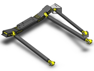 Picture of Jeep Wrangler Pro Series 3 Link Front Long Arm Upgrade Kit 07-18 JK Clayton Off Road