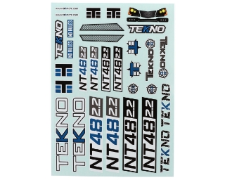 Picture of Tekno RC NT48 2.2 Decal Sheet