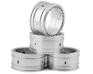 Picture of Team Associated Factory Team® Adjustable 2-Piece Wheels (Silver) (4) (Outer)