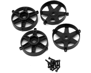 Picture of Team Associated Factory Team® Adjustable Wheel Face Plate (Black) (4) (Inner)