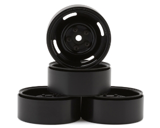 Picture of RC4WD Landies Vintage 1.9" Stamped Steel Beadlock Crawler Wheels (Black) (4)