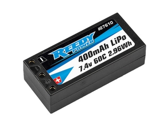 Picture of Reedy 2S 60C LiPo Battery (7.4V/400mAh)