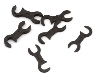 Picture of Team Associated RC10TC8 Factory Team Carbon Fiber Steering Block Mount Shims (6)