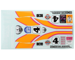 Picture of Team Associated RC10 Team Car Kit Decal Sheet