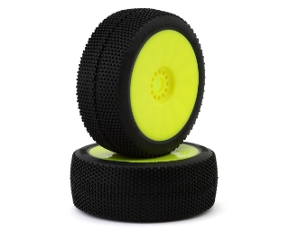 Picture of Pro-Motion Talon 1/8 Buggy Pre-Mount Tires (Yellow) (2) (Super Soft - Long Wear)