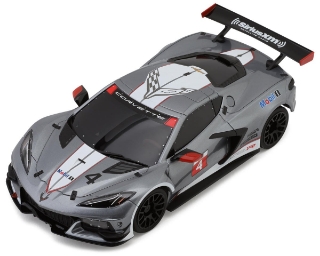 Picture of Kyosho MR-04 Mini-Z RWD ReadySet w/Chevrolet Corvette C8.R Body (Gunmetal/White)