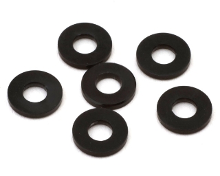 Picture of Kyosho 3x7x1mm Aluminum Washer (Black) (6)