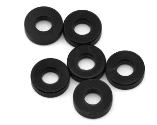 Picture of Kyosho 3x7x2mm Aluminum Washer (Black) (6)