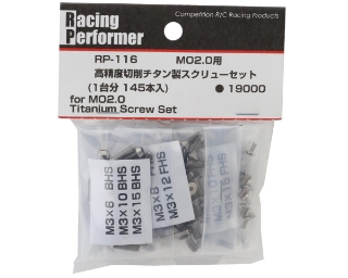 Picture of Yokomo MO2.0 High Precision Machined Titanium Screws Set (Natural)