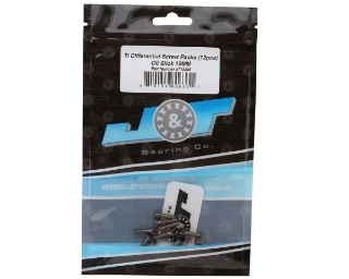 Picture of J&T Bearing Co. 3mm Titanium Differential Flat Head Screws (Oil Slick) (12)