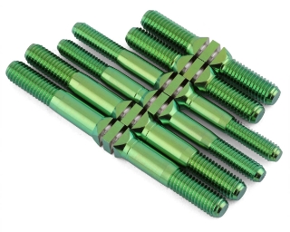Picture of J&T Bearing Co. HB D8 Worlds Spec Titanium "Milled'' Turnbuckle Kit (Green)