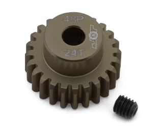 Picture of J&T Bearing Co. Lightweight Hard Anodized 48P Aluminum Pinion Gear (24T)