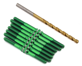 Picture of J&T Bearing Co. XRAY XB4 '25 Titanium "Milled'' XD Turnbuckles (Green)