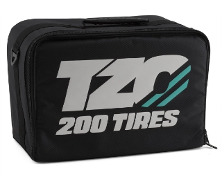 Picture of TZO Tires Parts Bag w/3 Tool Boxes (Black)