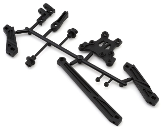 Picture of Mugen Seiki MBX8 Body Mounts, Chassis Brace & Upper Plate Set