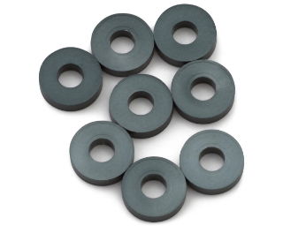 Picture of Mugen Seiki 3x8x2mm Aluminum Roll Center Spacers (Gun Metal) (8)