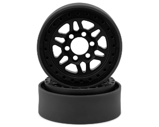 Picture of Vanquish Products Battle Born Kilo 1.9" Beadlock Crawler Wheels (Black) (2)