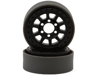 Picture of Vanquish Products Battle Born Sierra 1.9" Beadlock Crawler Wheels (Black) (2)