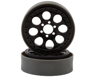 Picture of Vanquish Products KMC 2.2 KM237 Riot Beadlock Crawler Wheels (Black) (2)