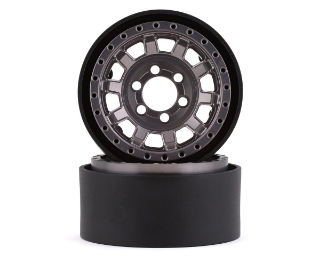 Picture of Vanquish Products KMC KM236 Tank 1.9" Beadlock Crawler Wheels (Grey) (2)