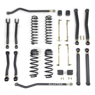 Picture of Jeep JL Lift Kit 2.5 Inch Lift Kit Diesel Overland Plus For 18+ Wrangler Clayton Offroad