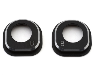 Picture of Yokomo MD 3.0 Aluminum Differential Height Adapters (B) (Black) (2)