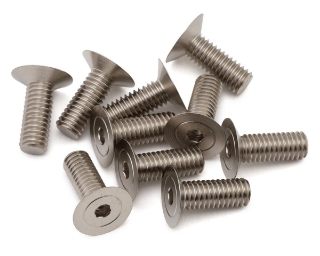 Picture of Yokomo MS2.0 Precision Steel Flat Head Socket Screws (10) (120°) (3x8mm)