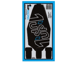 Picture of 1UP Racing Losi® Mini-B Twin 1up Outline Logo Reusable Chassis Protector Sheet