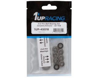 Picture of 1UP Racing Associated TC8 Cv2 Pro Ball Bearing Set (Ceramic/Chrome) (14)