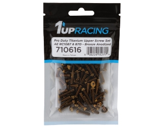 Picture of 1UP Racing RC10B7/RC10B7D Pro Duty Titanium Upper Screw Set (Bronze) (73)