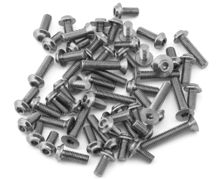 Picture of 1UP Racing Yokomo MS 1.0 Pro Duty Titanium Upper Screw Set (Silver)