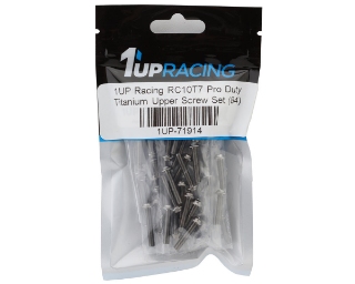 Picture of 1UP Racing Team Associated RC10T7 Pro Duty Titanium Upper Screws Set (84)
