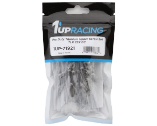 Picture of 1UP Racing TLR 22X DC Pro Duty Titanium Upper Screw Set (Silver) (68)