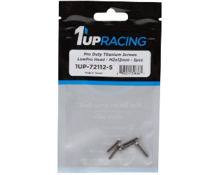 Picture of 1UP Racing Titanium Pro Duty LowPro Head Screws (5) (2x12mm)