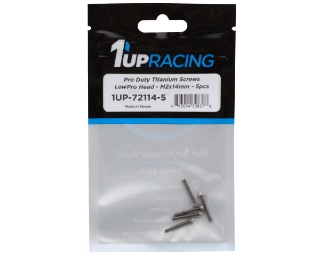 Picture of 1UP Racing Titanium Pro Duty LowPro Head Screws (5) (2x14mm)