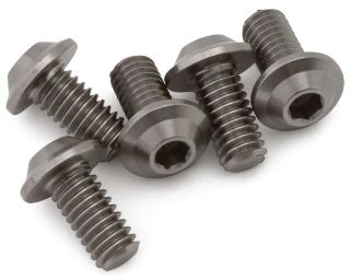 Picture of 1UP Racing M4 Titanium Pro Duty LowPro Head Screws (5) (4x8mm)